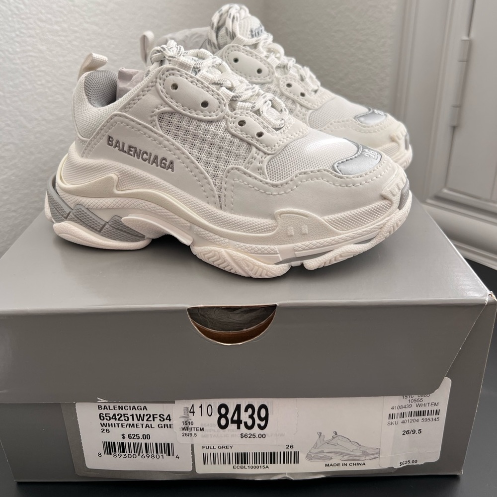 Authentic Balenciaga Triple S kids